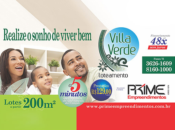 Villa Verde - São Gonçalo dos Campos